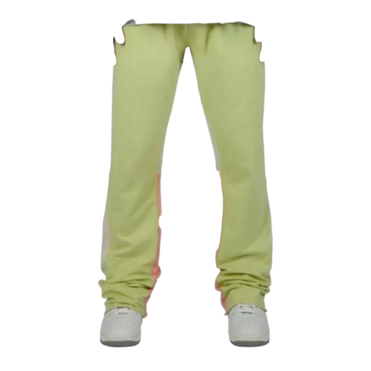 MNML Contrast Bootcut Sweatpants Mint